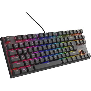 Genesis THOR 303 TKL brown USB Deutsch schwarz (kabelgebunden)