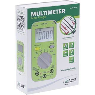 InLine Multimeter mit Auto-Range, Pocketformat
