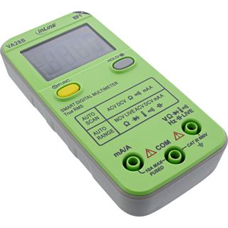 InLine Multimeter mit Auto-Range und Autoscan, Pocketformat