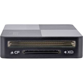 InLine USB 3.2 Multi Cardreader Hub, SD/TF/MS/XD/CF, 3-Port USB-A,