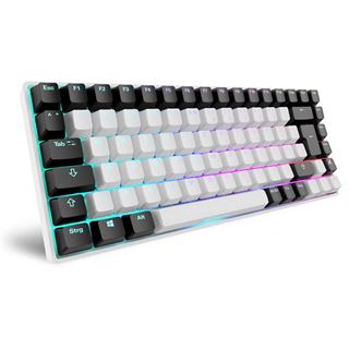 Sharkoon SKILLER SGK50 S3 WHT/GAT YELLOW HOT-SWAP/75 LAYOUT/SPIRALCAB