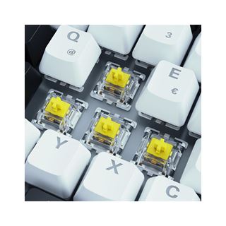 Sharkoon SKILLER SGK50 S3 WHT/GAT YELLOW HOT-SWAP/75 LAYOUT/SPIRALCAB