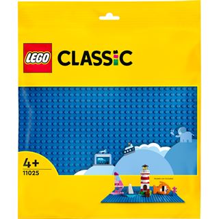 LEGO Classic 11025 Blaue Bauplatte, Grundplatte für LEGO Sets,