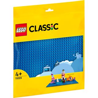 LEGO Classic 11025 Blaue Bauplatte, Grundplatte für LEGO Sets,