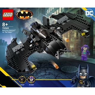 LEGO DC 76265 Batwing: Batman vs. The Joker Set mit Flugzeug-Spielzeug