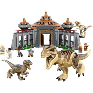 LEGO Jurassic Park 76961 Angriff des T. rex und des Raptors aufs