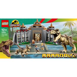 LEGO Jurassic Park 76961 Angriff des T. rex und des Raptors aufs
