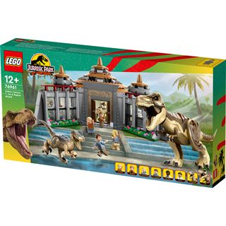 LEGO Jurassic Park 76961 Angriff des T. rex und des Raptors aufs
