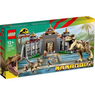 LEGO Jurassic Park 76961 Angriff des T. rex und des Raptors aufs