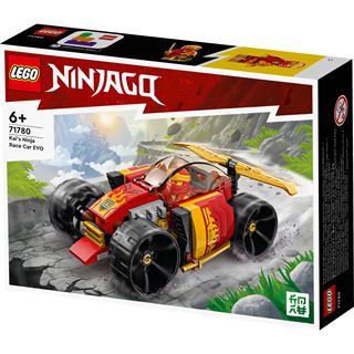 LEGO NINJAGO 71780 Kais Ninja-Rennwagen EVO Spielzeug mit Minifigur