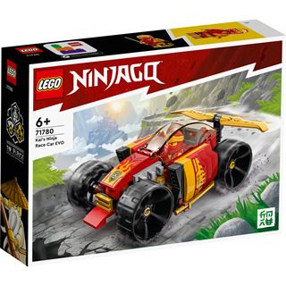 LEGO NINJAGO 71780 Kais Ninja-Rennwagen EVO Spielzeug mit Minifigur