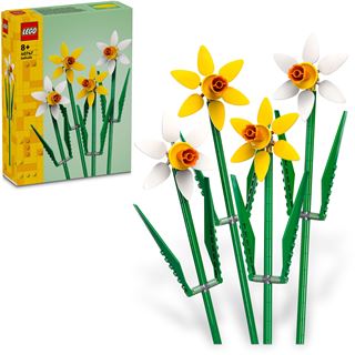 LEGO Botanicals 40747 Narzissen Set mit künstlichen Blumen,