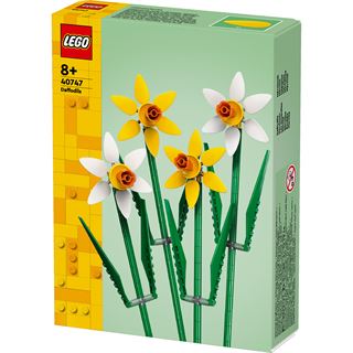 LEGO Botanicals 40747 Narzissen Set mit künstlichen Blumen,