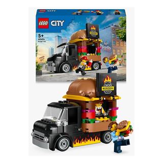 LEGO City 60404 Burger-Truck, Set mit Spielzeug-Auto