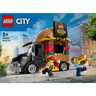 LEGO City 60404 Burger-Truck, Set mit Spielzeug-Auto