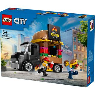LEGO City 60404 Burger-Truck, Set mit Spielzeug-Auto