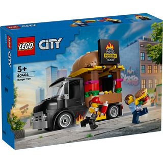 LEGO City 60404 Burger-Truck, Set mit Spielzeug-Auto