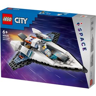 LEGO City 60430 Raumschiff, Weltraum-Spielzeug mit Space Shuttle