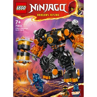 LEGO NINJAGO 71806 Coles Erdmech, Action-Spielzeug mit