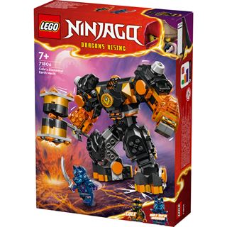 LEGO NINJAGO 71806 Coles Erdmech, Action-Spielzeug mit