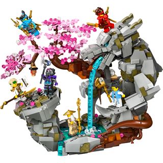 LEGO NINJAGO 71819 Drachenstein-Tempel Action-Spielzeug mit
