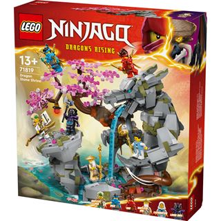 LEGO NINJAGO 71819 Drachenstein-Tempel Action-Spielzeug mit