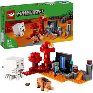 LEGO Minecraft 21255 Hinterhalt am Netherportal, baubares