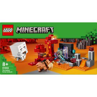 LEGO Minecraft 21255 Hinterhalt am Netherportal, baubares