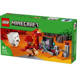 LEGO Minecraft 21255 Hinterhalt am Netherportal, baubares