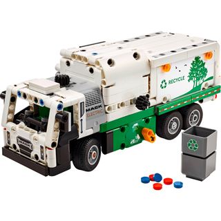 LEGO Technic 42167 Mack LR Electric Müllwagen Set, LKW-Spielzeug