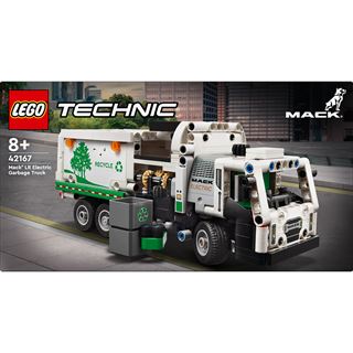 LEGO Technic 42167 Mack LR Electric Müllwagen Set, LKW-Spielzeug