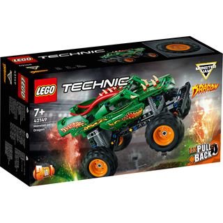 LEGO Technic 42149 Monster Jam Dragon, Monster Truck-Spielzeug