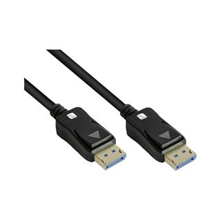 (&euro;9,90*/1m) 1.00m Techly Displayport 2.1 Anschlusskabel Stecker
