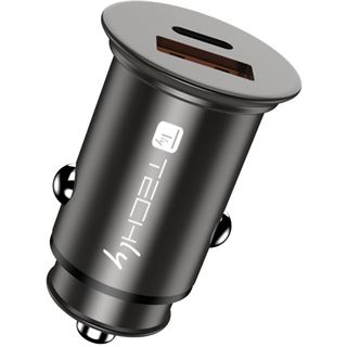 Techly Autoladegerät 5V 2p USB A USBC 38W