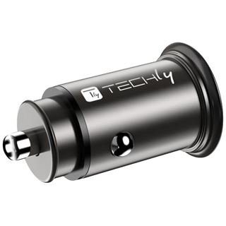 Techly Autoladegerät 5V 2p USB A USBC 38W