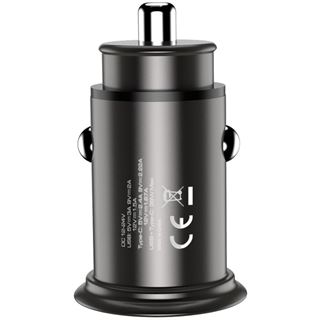 Techly Autoladegerät 5V 2p USB A USBC 38W