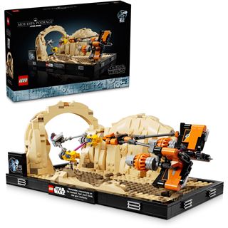 LEGO Star Wars 75380 Podrennen in Mos Espa  Diorama, Set für