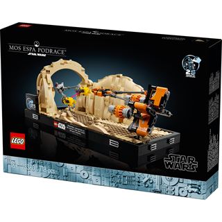 LEGO Star Wars 75380 Podrennen in Mos Espa  Diorama, Set für