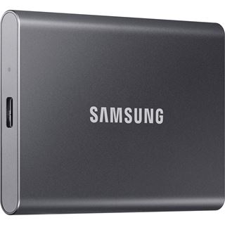 4TB Samsung Portable SSD T7 extern USB 3.2 Gen 2 titan grey