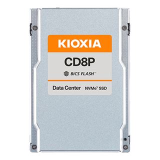 7.68TB KIOXIA CD8P-R, 2.5 Zoll, U.2 PCIe 5.0 x4, NVMe, SIE