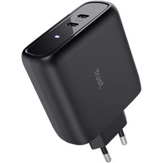 Trust MAXO 65W 2P USB-C CHARGER Black