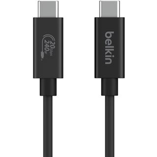 (€14,95*/1m) 2.00m Belkin USB-C Anschlusskabel USB C Stecker auf