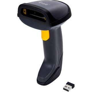 Equip Barcode Handscanner Laser Wireless USB schwarz