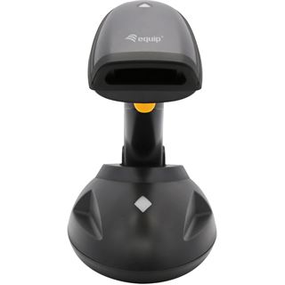 Equip Barcode Handscanner 2D Laser Wireless USB schwarz