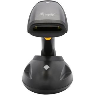 Equip Barcode Handscanner 1D Laser Wireless USB schwarz