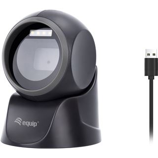 Equip Barcode Omni-Direktional Laser Kabel USB 1D2D schwarz