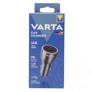Varta Ladeger&auml;t 45W Car Charger 1x USB-A 1x USB-C