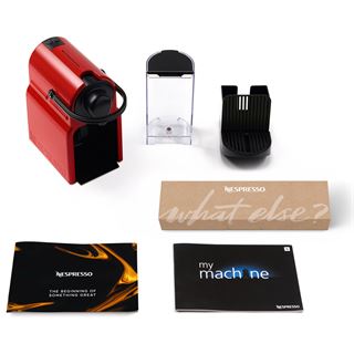 Krups XN1005 Nespresso Inissia Kapselmaschine, Ruby Red