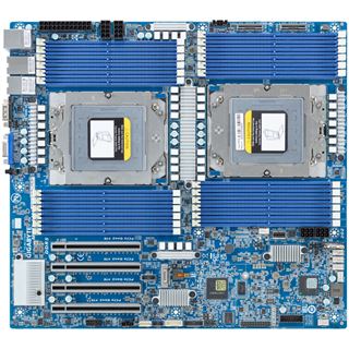 Gigabyte Mainboard MZ73-LM0 AMD EPYC E-ATX Sockel SP5 Single REV 2.0