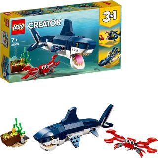 LEGO Creator 31088 Bewohner der Tiefsee 3-in-1 Set für Kinder